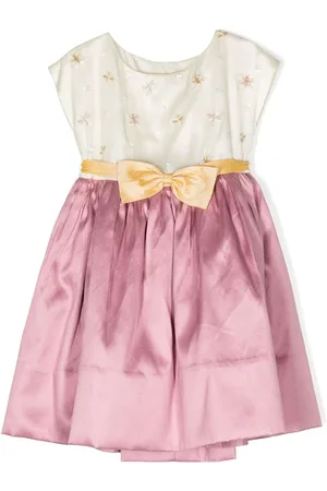 SHATHA ESSA Vestido midi con lazo