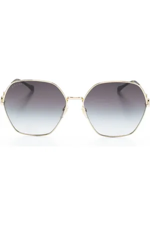 Gucci Gafas de sol con montura cuadrada
