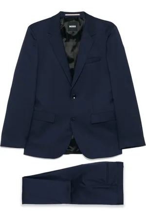 HUGO BOSS Traje con motivo micro