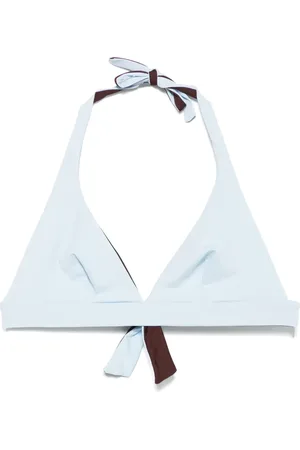 FISICO Top de bikini con cuello halter