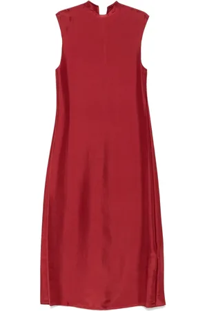 Carven Vestido midi de seda