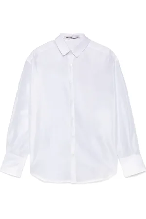 Carven Camisa translúcida de tafetán