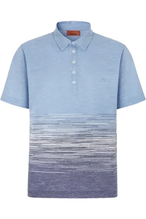 Missoni Polo de punto en intarsia