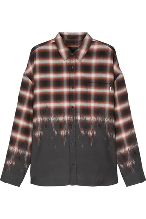 JUUN.J Plaid-pattern cotton shirt