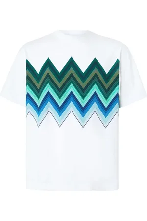 Missoni Camiseta con estampado en zigzag