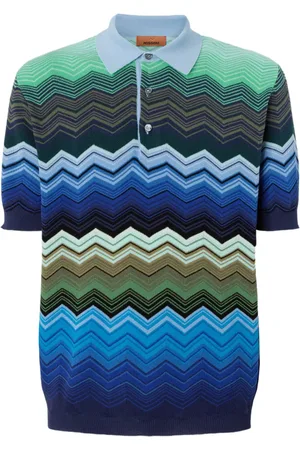 Missoni Polo tejido en zigzag