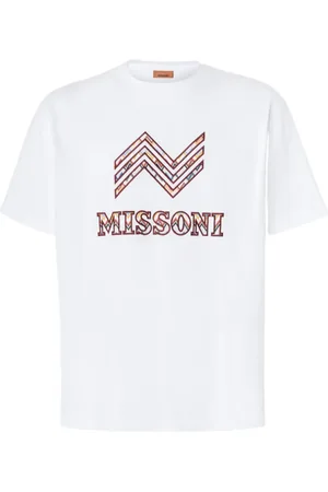 Missoni Camiseta con logo bordado