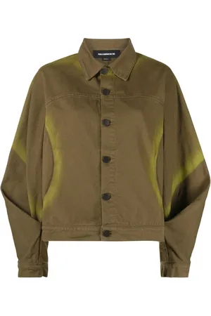 Paula Canovas Del Vas Chaqueta vaquera con efecto de mancha de pintura