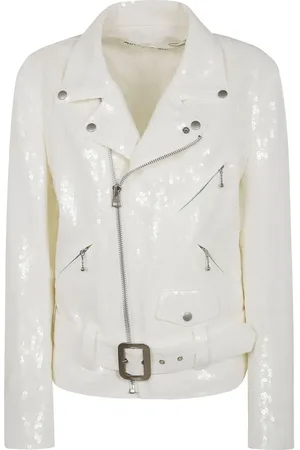 JUNYA WATANABE Chaqueta biker con lentejuelas