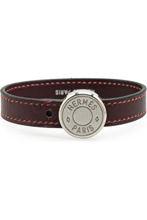 Hermès Pulsera Clou de Selle Bracelet de piel 2005