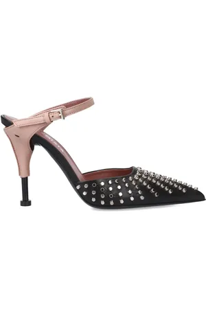 Premiata Zapatos de tacón de 100 mm con apliques de strass