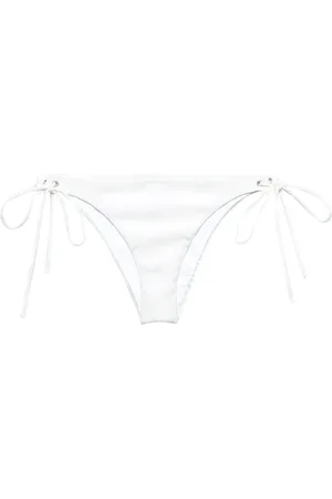 Prada Bragas de bikini con lazos laterales