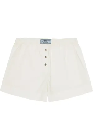 Ganni Bermudas con parche del logo