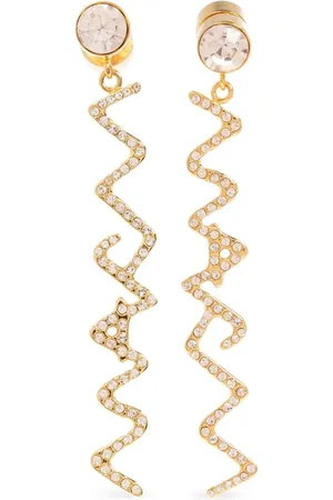 Marni Pendientes con letras del logo