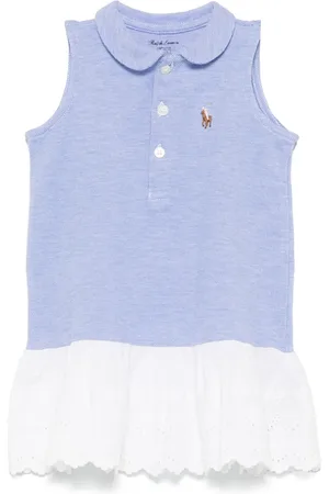 Ralph Lauren Vestido con logo bordado