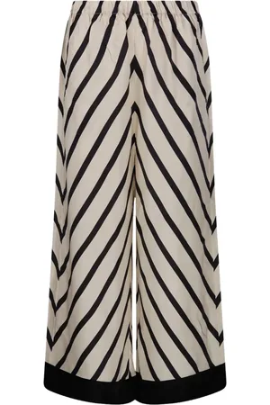 By Malene Birger Pantalones anchos a rayas