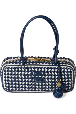 Miu Miu Bolso shopper Bea con efecto tejido