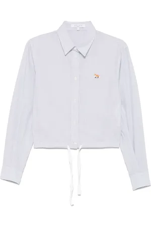 Maison Kitsuné Camisa con parche Fox
