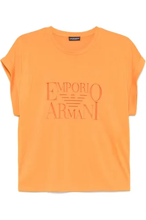 Emporio Armani Camiseta con detalle del logo