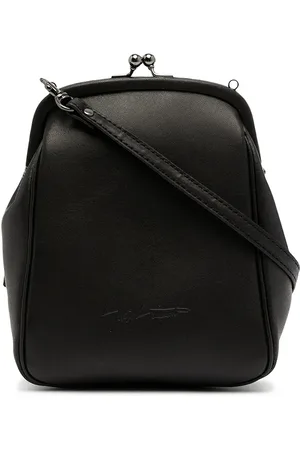 YOHJI YAMAMOTO Bolso de hombro con logo en relieve