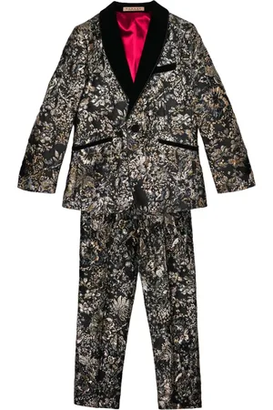 Romano Blazer con brocado floral
