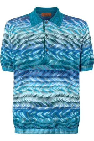Missoni Polo tejido en zigzag