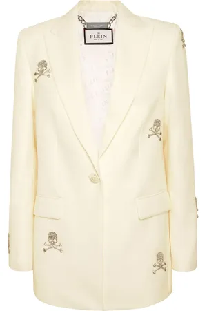 Philipp Plein Blazer Skull Strass