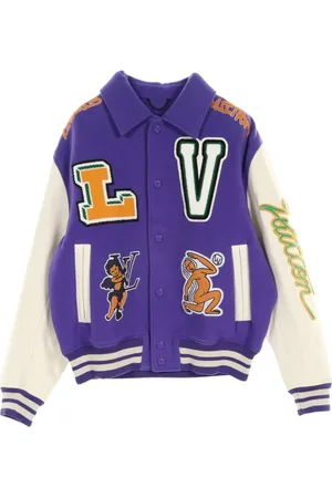 LOUIS VUITTON Chaqueta varsity con múltiples parches 2010