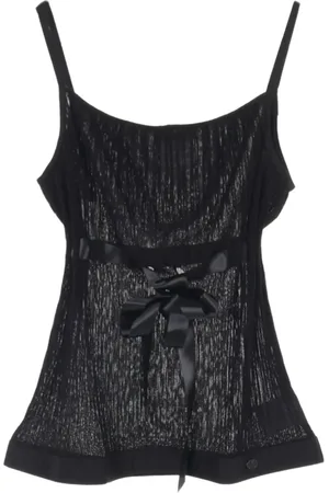 CHANEL Top con cierre de lazo 1986-1988