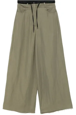 MASNADA Pantalones con doble cinturilla