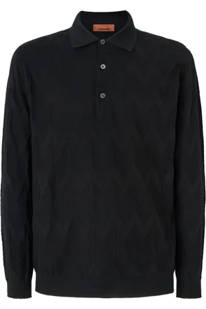 Missoni Polo tejido en zigzag