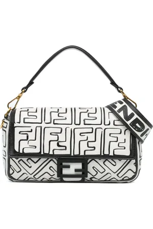 Fendi Bolso satchel Joshua Vides California Sky baguette mediano en relieve 2010-2023