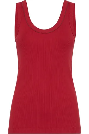 Brunello Cucinelli Top de tejido jersey