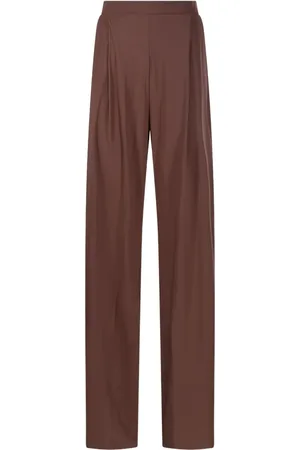 Amazuìn Pantalones anchos con pinzas