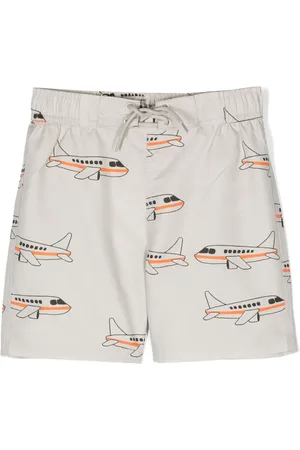 Mini Rodini Bañador con aviones estampados