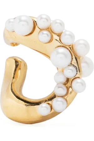 Beatriz Palacios Pendiente earcuff Wave Cluster Link Medium