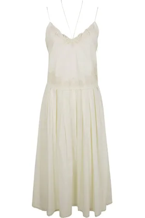 Twin-Set Vestido con detalle bordado