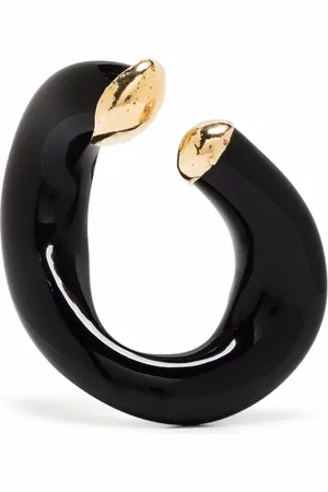 Beatriz Palacios Pendiente earcuff Noir Link
