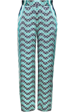Casablanca Pantalones de seda