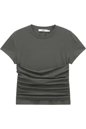 B+AB Camiseta con detalle fruncido