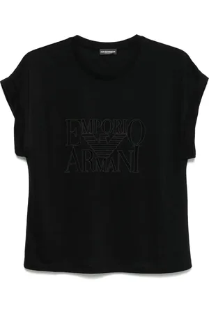 Emporio Armani Camiseta con detalle del logo