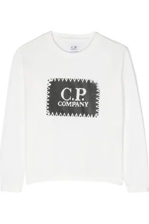 C.P. Company Camiseta con logo estampado