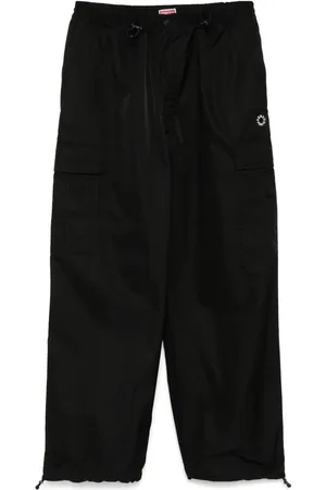 Kenzo Pantalones cargo con parche del logo