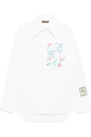 Chateau Camisa con estampado gráfico