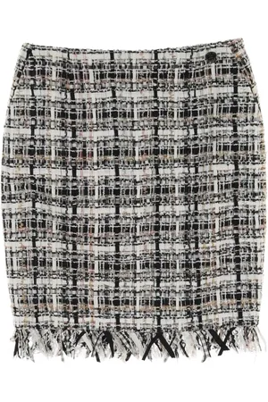 CHANEL Minifalda de tweed 1986-1988