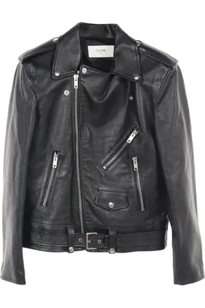 Céline Chaqueta biker de piel 2010