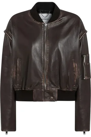 Halfboy Chaqueta bómber de piel