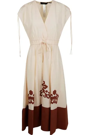 Twin-Set Vestido con manga corta