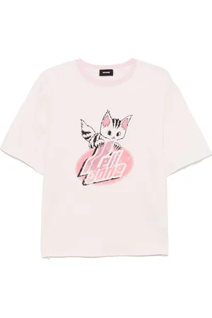 We11 Done Camiseta con estampado gráfico