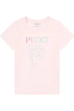 PUCCI Junior Camiseta con logo